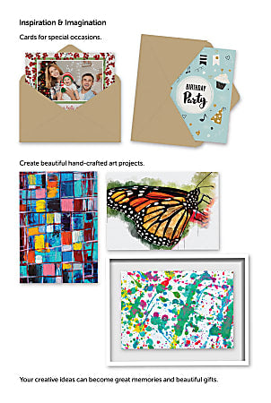 Office Depot® Brand Standard Photo Paper, Glossy, 4" x 6", White, Pack Of 100 Sheets