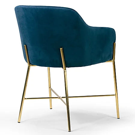 Glamour Home Ana Dining Chairs, Blue, 1 Chair